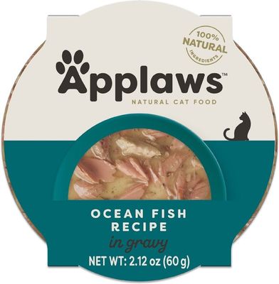Applaws Ocean Fish Recipe in Gravy Cup 2.12oz