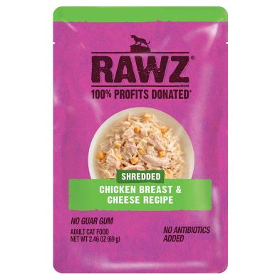 RAWZ Cat Shredded Chicken Breast N Cheese 2.46oz