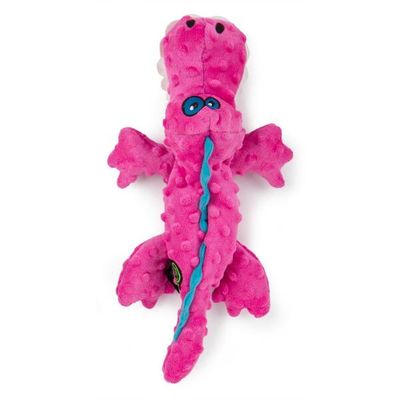 Gators Squeaky Plush Pink Large
