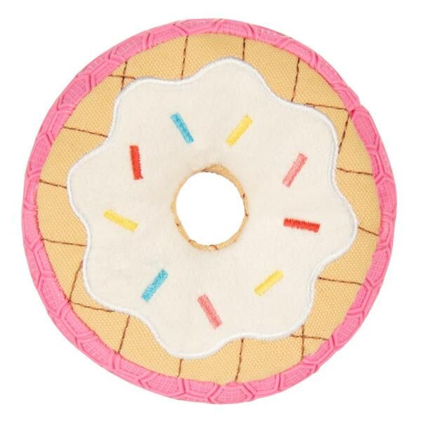 Tough N Texture Donut Small Pink