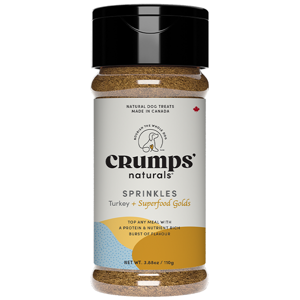 Crumps&#39; Naturals Dog Sprinkles Superfood Golds 110g
