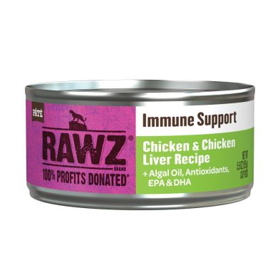 RAWZ Cat Immune Support Chicken &amp; Chicken Liver 5.5oz