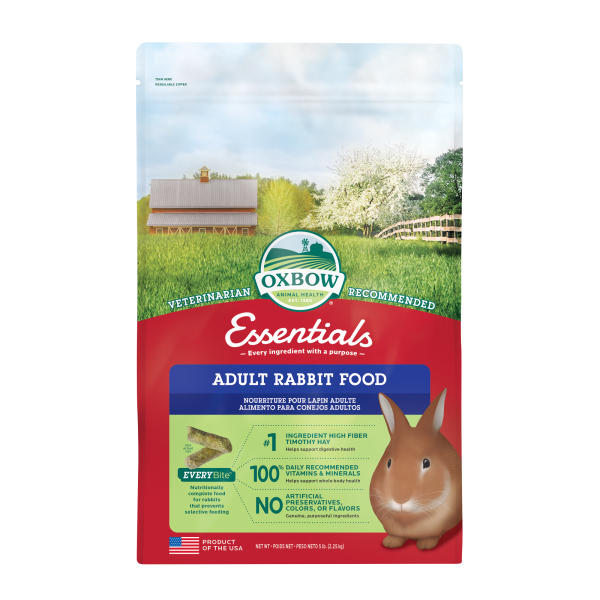 Oxbow Essentials Adult Rabbit Food 5 lb