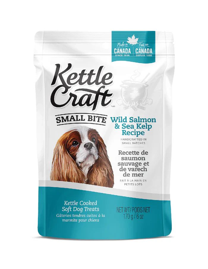 Kettle Craft Wild Salmon &amp; Sea Kelp - Small Bite -170g