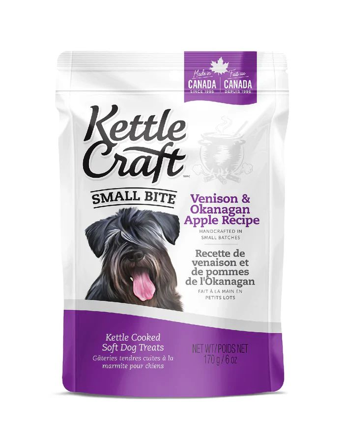 Kettle Craft Venison &amp; Okanagan Apple - Small Bite - 170g