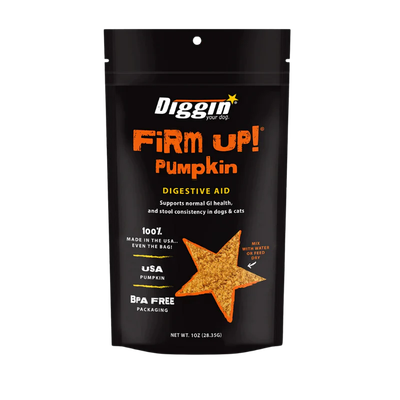 Diggin Your Dog Firm Up Pumpkin - 1 oz Trial Size