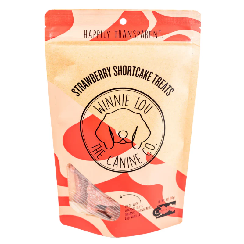 Winnie Lou Strawberry Shortcake Treats - 4oz