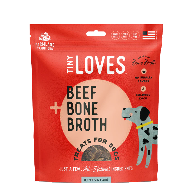 Farmland Traditions Tiny Loves Beef Jerky w Bone Broth  5oz