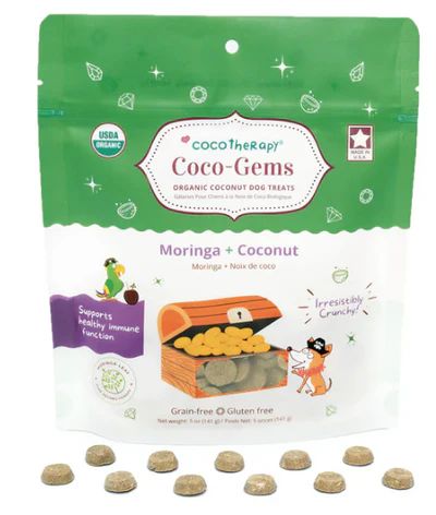 CocoTherapy Coco-Gems - Moringa + Coconut, 5oz