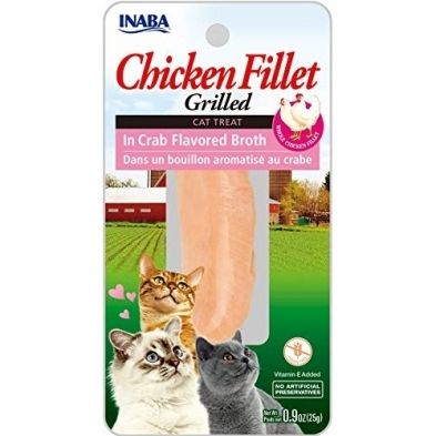 INA Ciao Gilled Fillet Ckn in Crab Broth 0.9oz