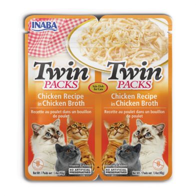 INA Twin Packs Ckn in Ckn Broth 2.8oz
