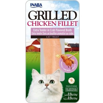 INA Ciao Gilled Fillet XT Ckn in Crab Broth 0.5oz