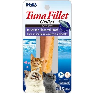 INA Ciao Grilled Fillet Tuna in Shrimp Broth 0.5oz
