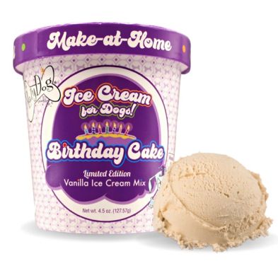 Lazy Dog Make at Home Birthday Cake Ice Cream Mix 128g