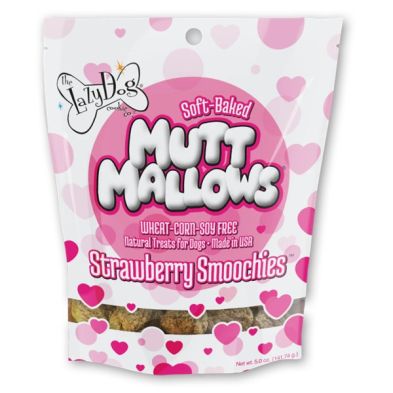 Lazy Dog Mutt Mallows Strawberry Smoochies 142g