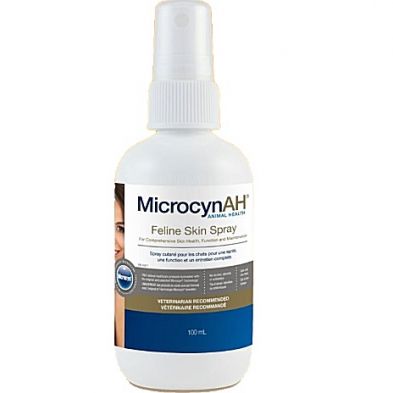MicrocynAH Feline Wound &amp;Skin Care Liquid 3.5oz