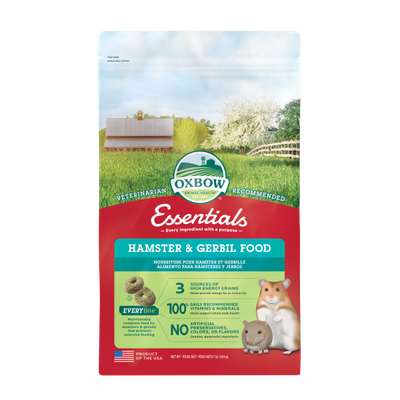Oxbow Essentials Hamster &amp; Gerbil Food 1 lb