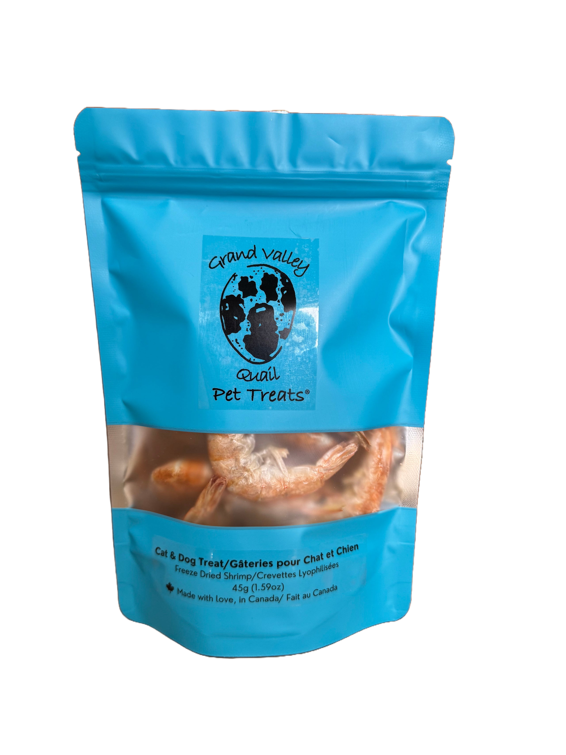 Grand Valley Freeze Dried Shrimp Head On