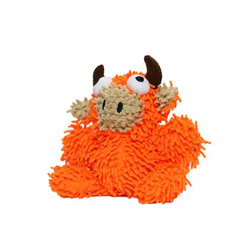 Mighty Jr Microfiber Ball Bull Orange