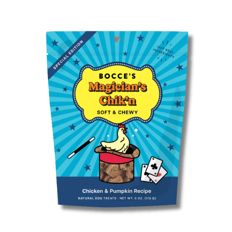 Bocce&#39;s Bakery - Magician Chik&#39;n - Soft &amp; Chewy - 6 oz