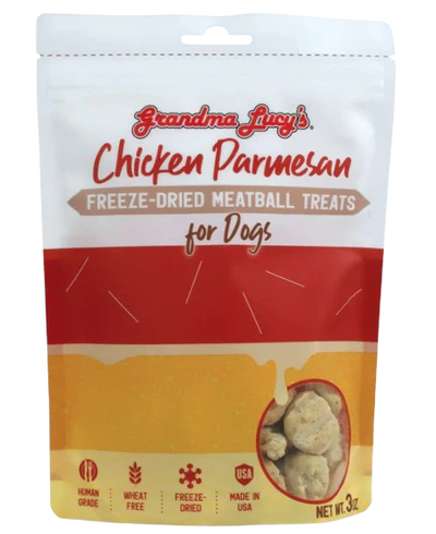 Grandma Lucy&#39;s Chicken Parmesan Meatball Dog Treats - 3oz
