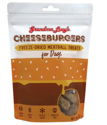 Grandma Lucy's Cheeseburgers Meatball Dog Treats  - 3oz