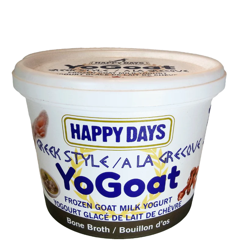 Happy Days YoGoat Goat Milk Yogurt Bone Broth 475g