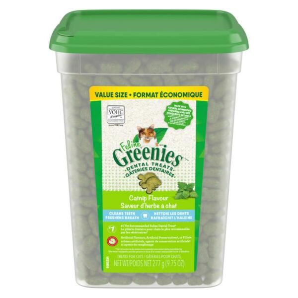 GREENIES Dental Treat Catnip 9.75OZ