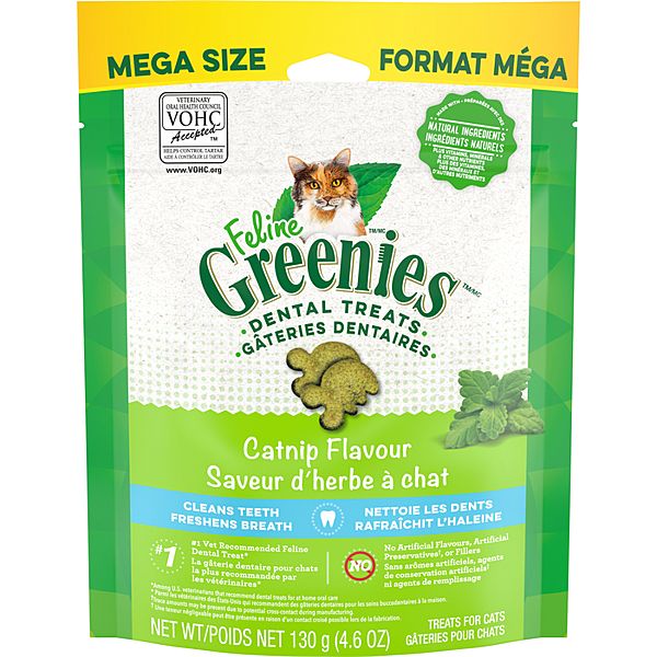 GREENIES Dental Treat Catnip 4.6OZ