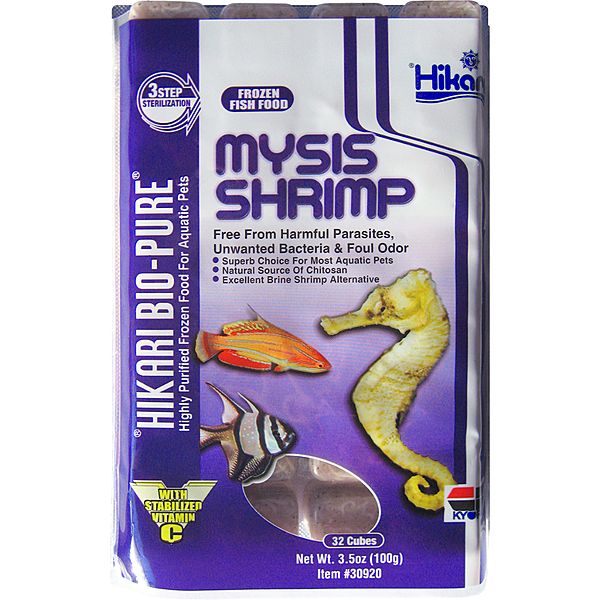 Frozen - Mysis Shrimp 3.5OZ Cube