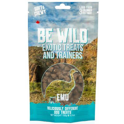 This&amp;That Be Wild Exotic Treats &amp; Trainers Emu 150g