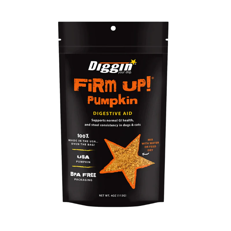 Diggin&#39; Your Dog Firm Up Pumpkin - 4oz