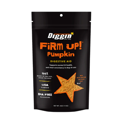 Diggin&#39; Your Dog Firm Up Pumpkin - 4oz