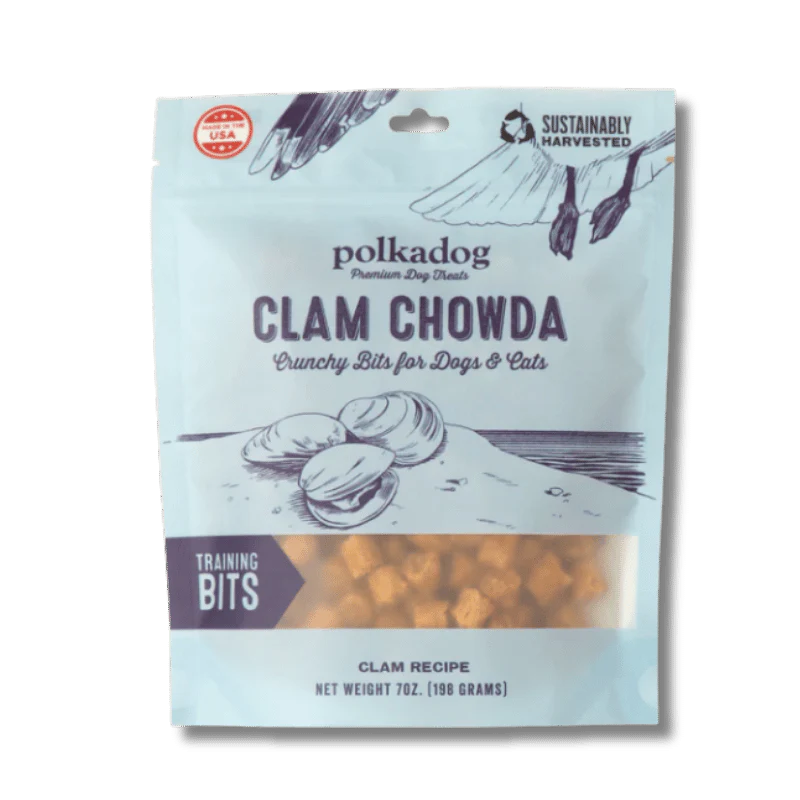 PolkaDog Clam Chowda Bits - 7oz
