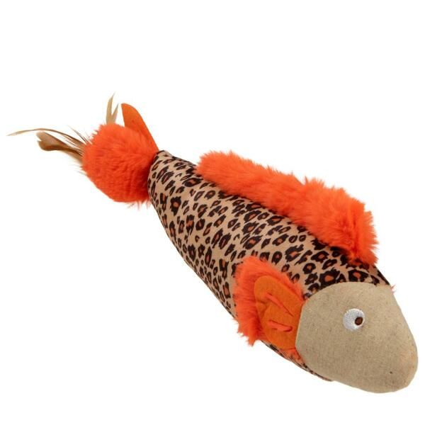 Fin Frenzy Crinkle Plush Kicker
