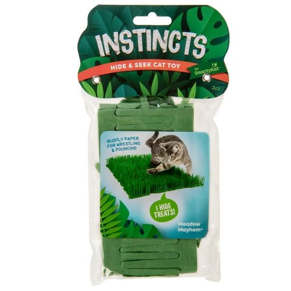 Paper Grass Hide &amp; Seek Cat Mat 2PK