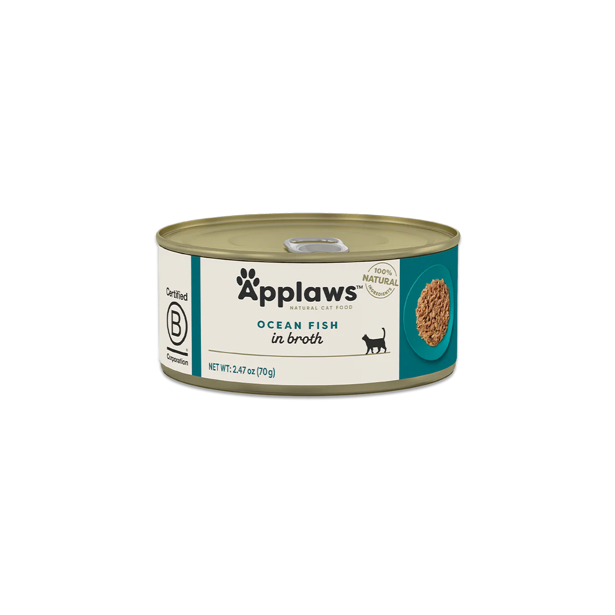 Applaws Ocean Fish in Broth 2.47 oz