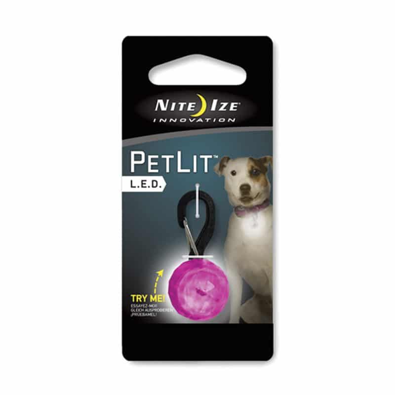 LED Collar Light - Jewel Pink