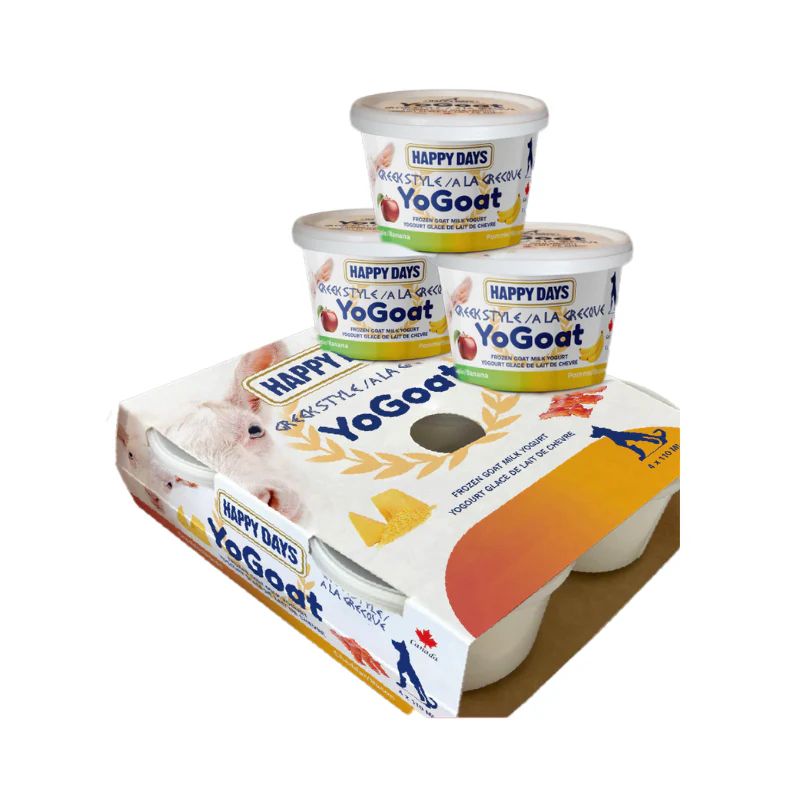 YoGoat Goat Milk Yogurt Apple/Banana 110ml