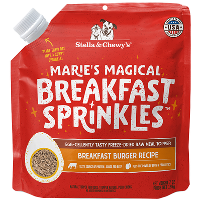 Stella&amp;Chewys Dog FD Breakfast Sprinkles BreakfastBurger 7oz