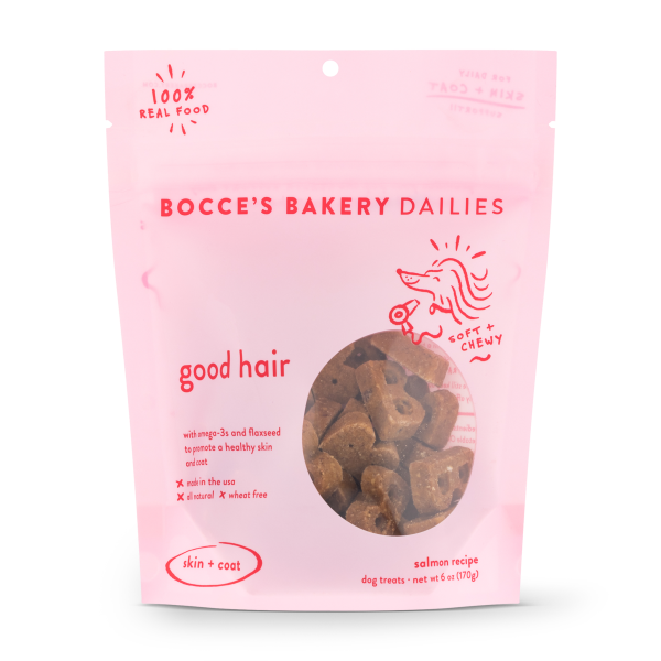 Bocce&#39;s Bakery Dog Dailies Good Hair 6 oz
