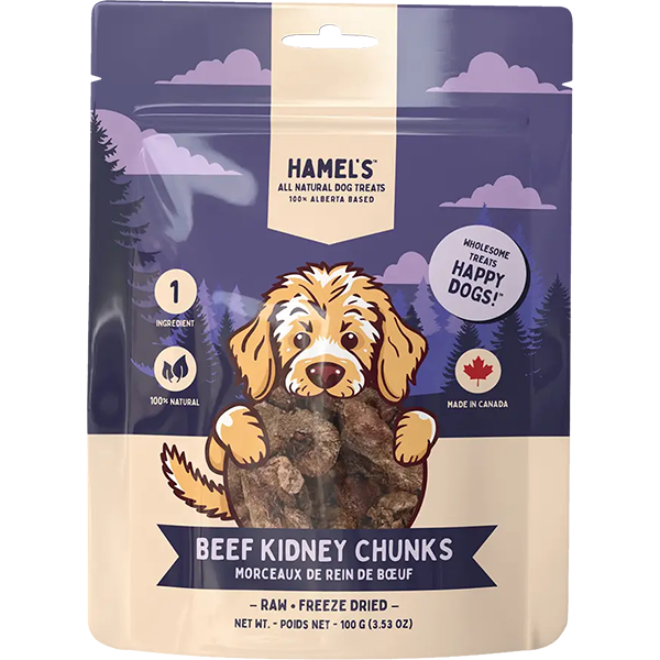 Hamel&#39;s Freeze-Dried Beef Kidney Chunks 100g