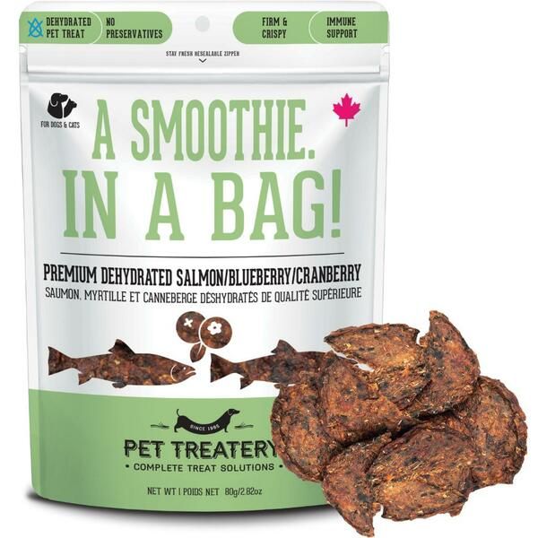 ASmoothieInABag! Salmon Blueberry&amp;Cranberry 80GM