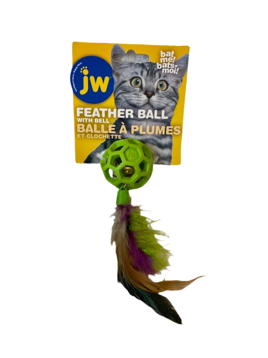 CATACTION FEATHER BALL WITH BELL