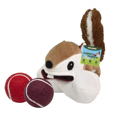 Forest Friends 3-in-1 Tennis Ball Squirrel