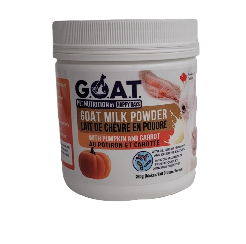 Goat Milk Powder 250g - Carrot &amp; Pumpkin