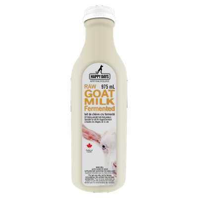 Happy Days - Raw Fermented Goat milk - 975ml