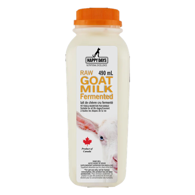 Happy Days - Raw Fermented Goat milk - 490ml