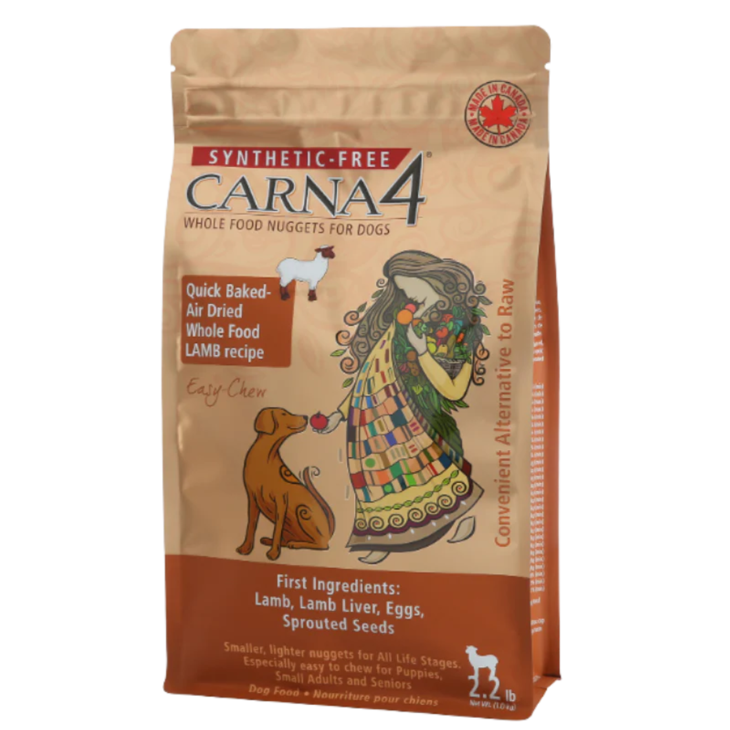 Carna4 - Dog - Lamb Formula - Easy Chew 2.2lb