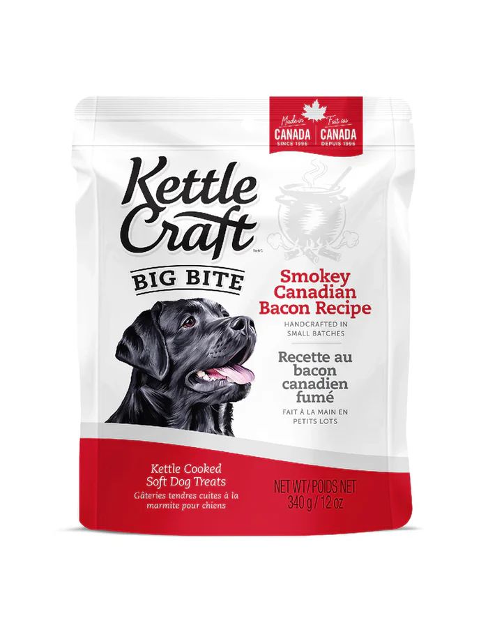Kettle Craft - Dog - Smokey Canadian Bacon Big Bite 340g